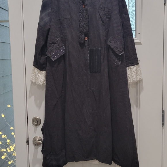 Magnolia Pearl Charcoal Pinstripe Jacket - Picture 11 of 16